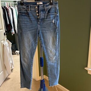 LOFT Light Blue Skinny Jeans